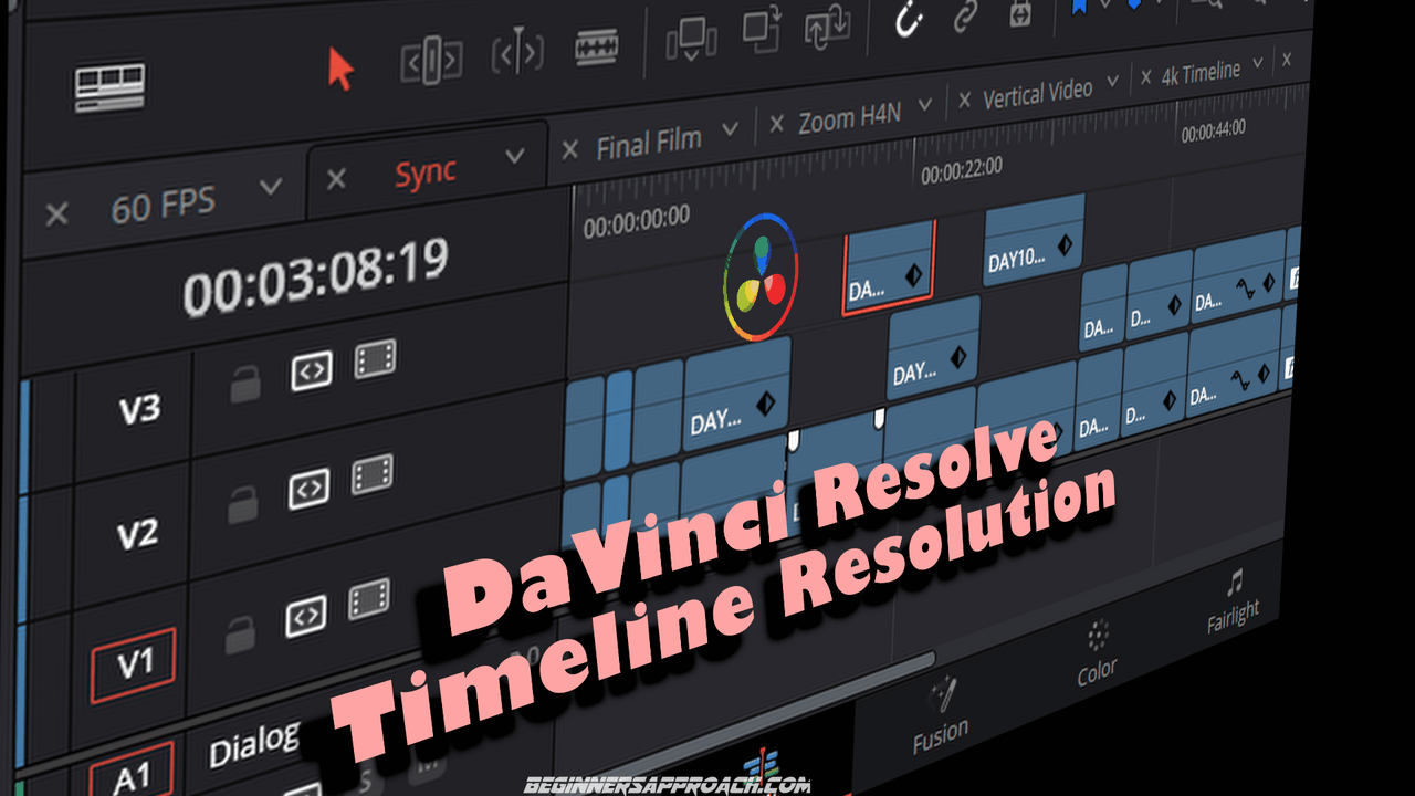 DaVinci Resolve Change Timeline Resolution (FAST! 2024)