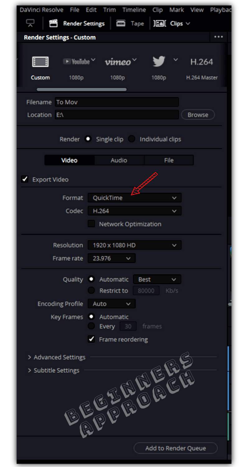 DaVinci Resolve MOV Import / Export (& Fix Issues Quickly)