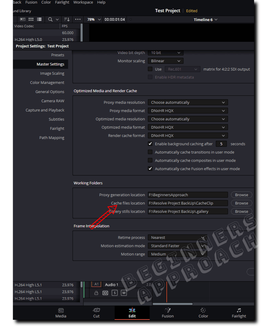 DaVinci Resolve Delete Optimized Media (Save Space 2024)