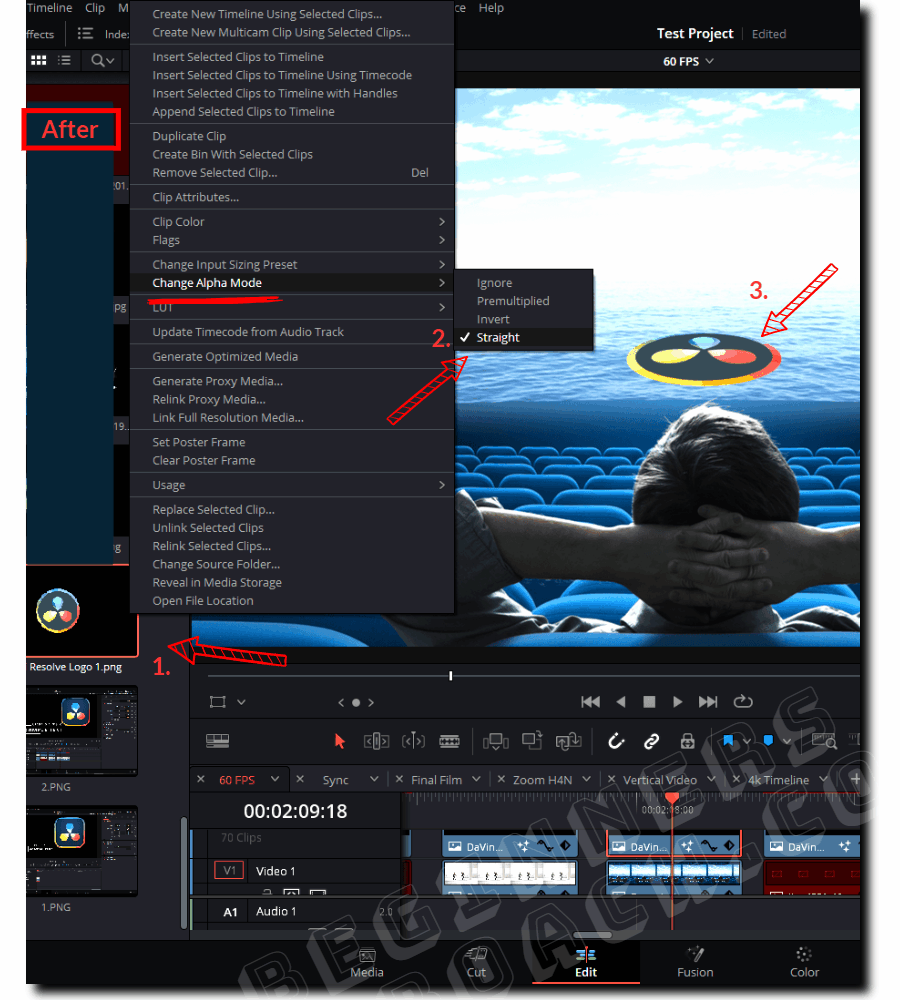 Add & Make PNG Transparent in DaVinci Resolve (+ Fixes)