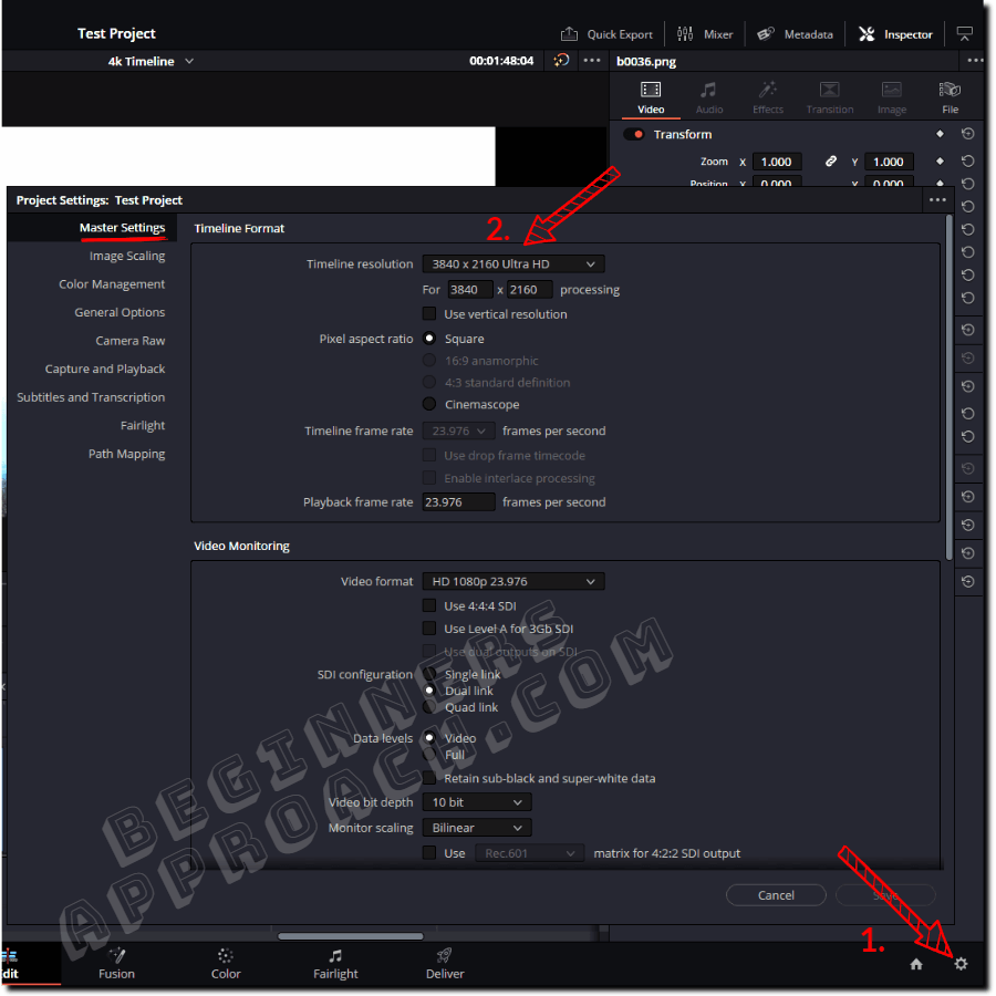 DaVinci Resolve Change Timeline Resolution (FAST! 2024)