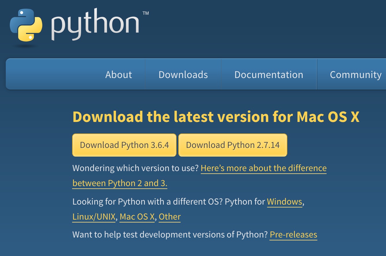 Steps to install python on mac magiculsd