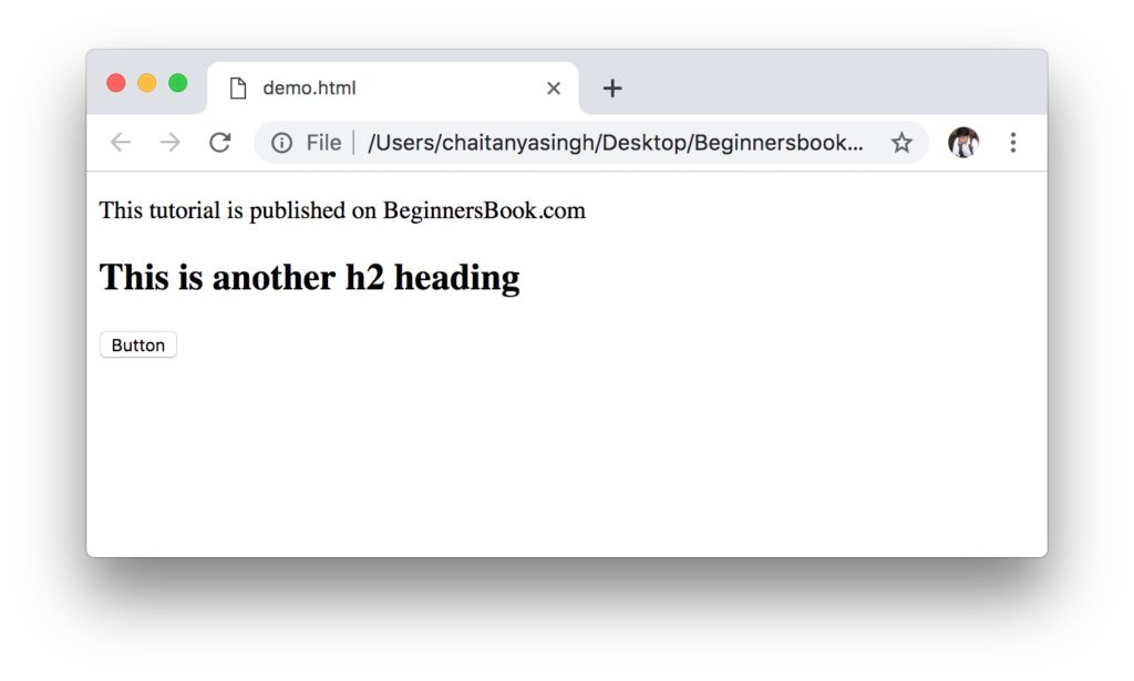 jQuery Effects Show and Hide
