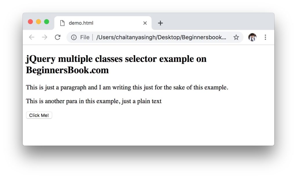 jQuery multiple classes Selector