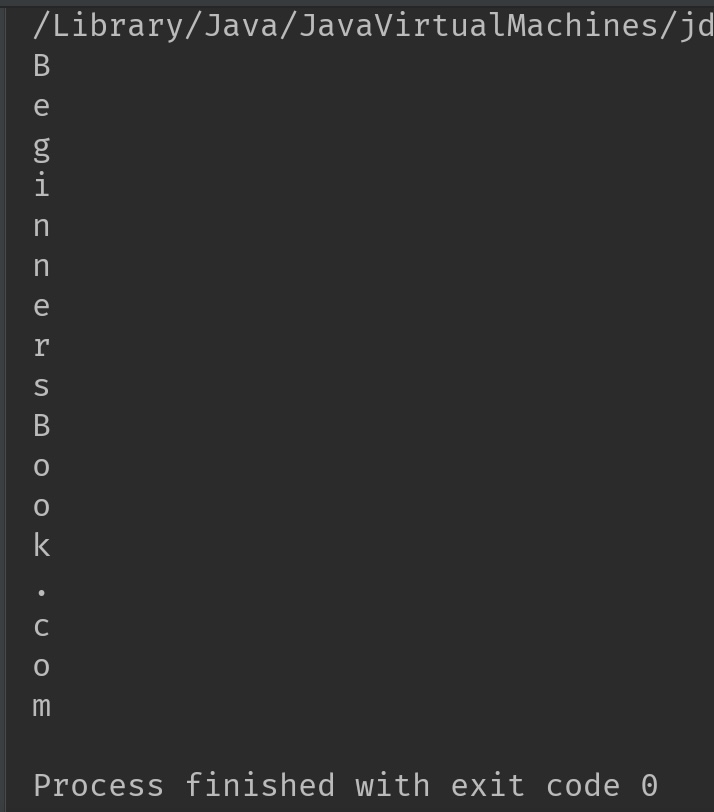 Split String into array of Characters in Java