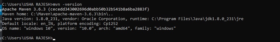 Set Maven Home in Windows BeginnersBug