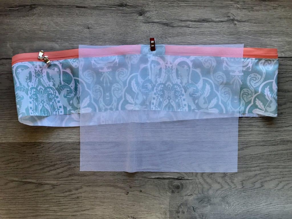 Packing Cubes Pattern with 3 Sizes (Shower Curtain Upcycle