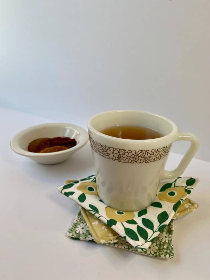 Scented Mug Rug Beginner Sewing Projects