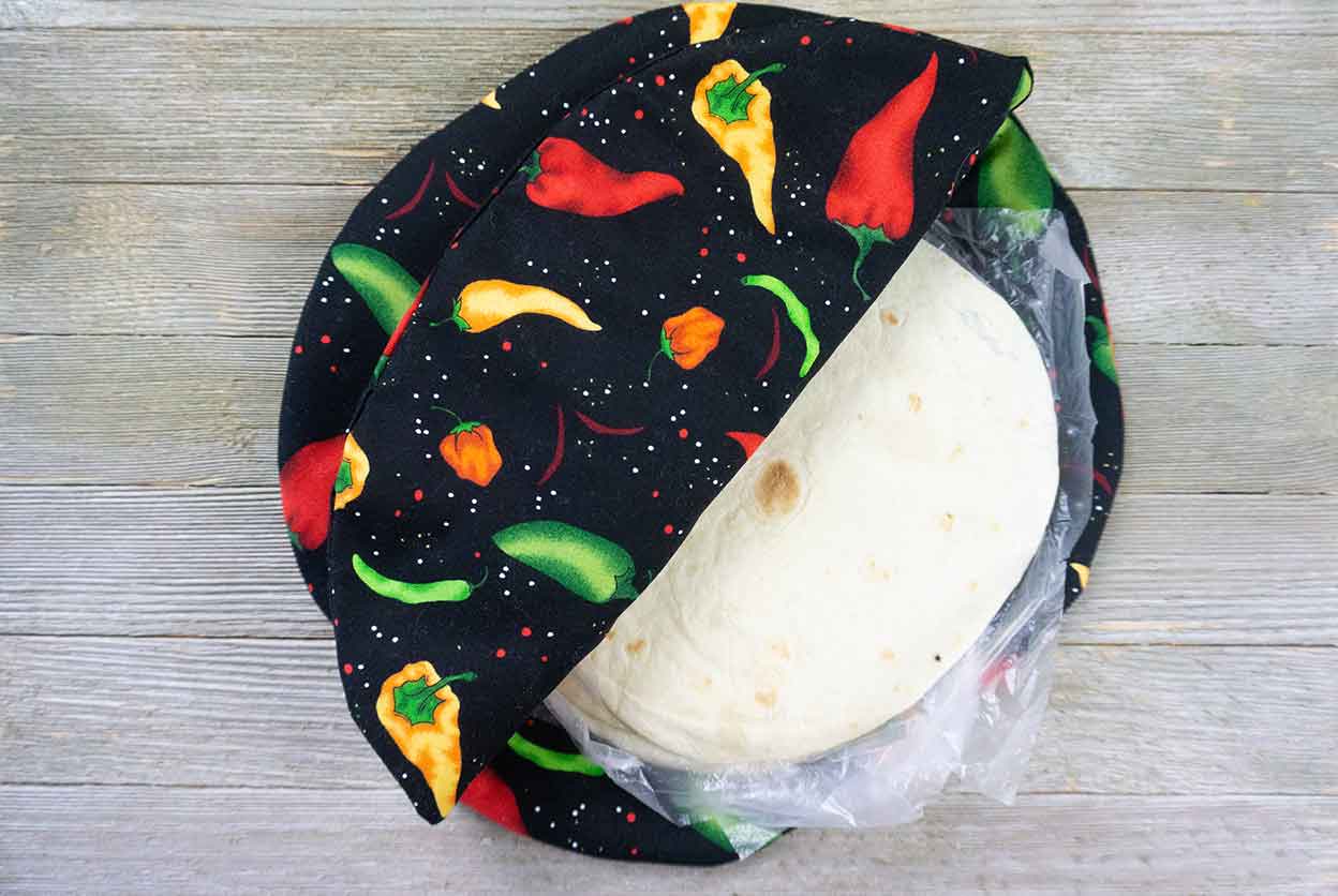 How To Sew A Tortilla Warmer Beginner Sewing Projects