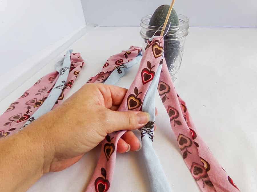 How To Make Braided Coasters Easy Scrap Fabric Busting Project