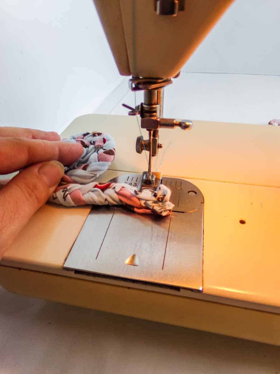 How To Make Braided Coasters Easy Scrap Fabric Busting Project