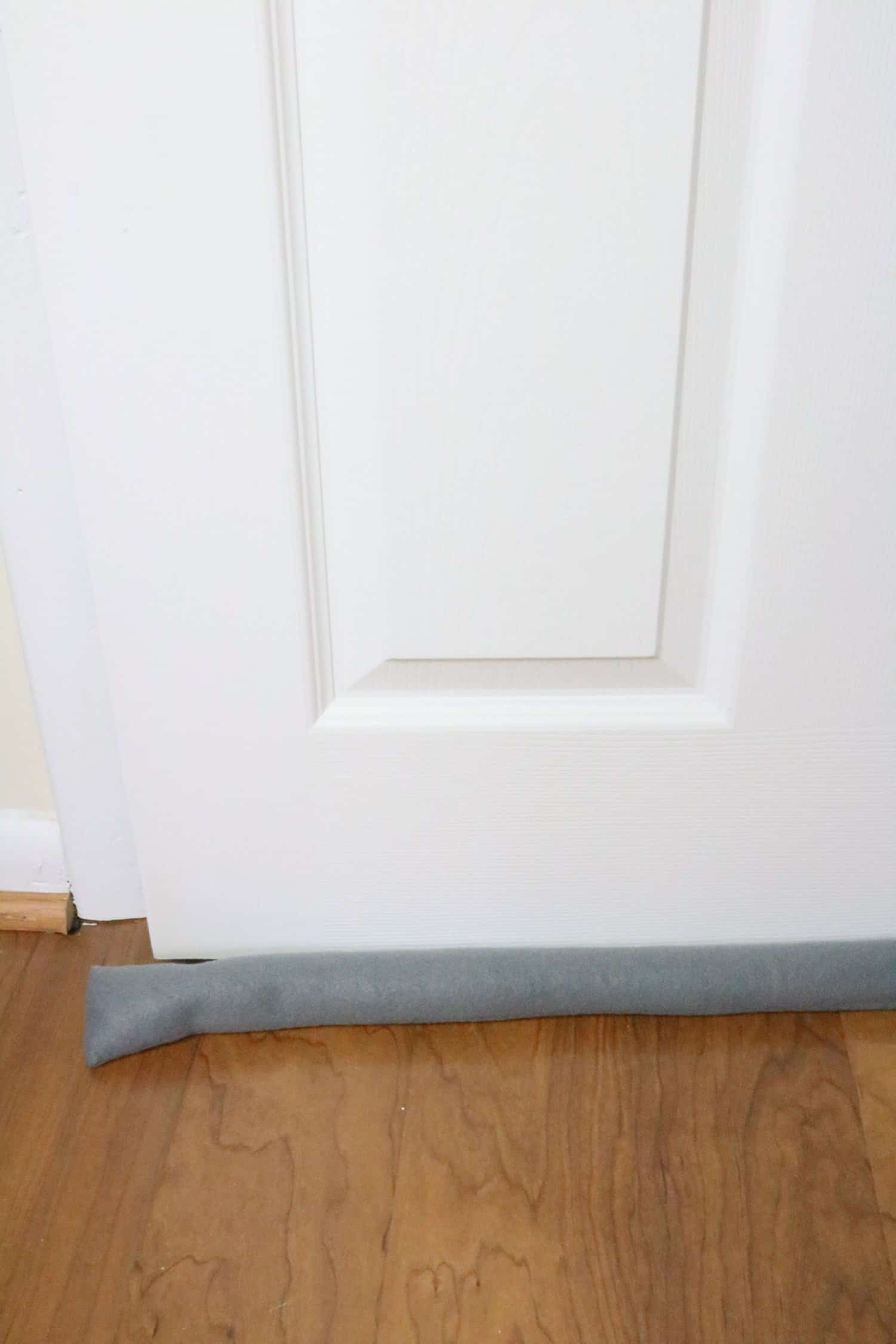 How To Make A Door Draft Stopper Beginner Sewing Projects