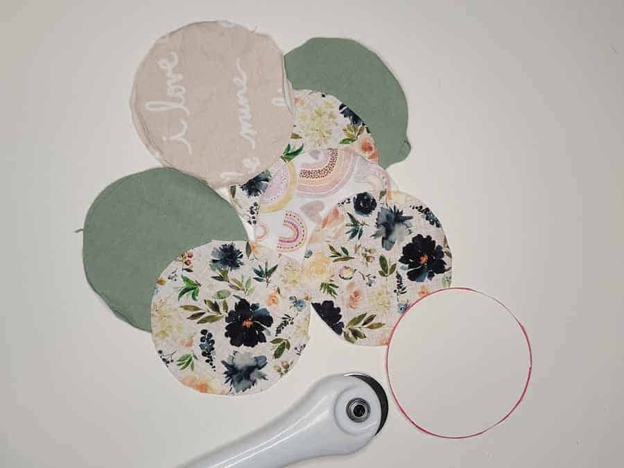 DIY Reusable Cotton Rounds Beginner Sewing Projects