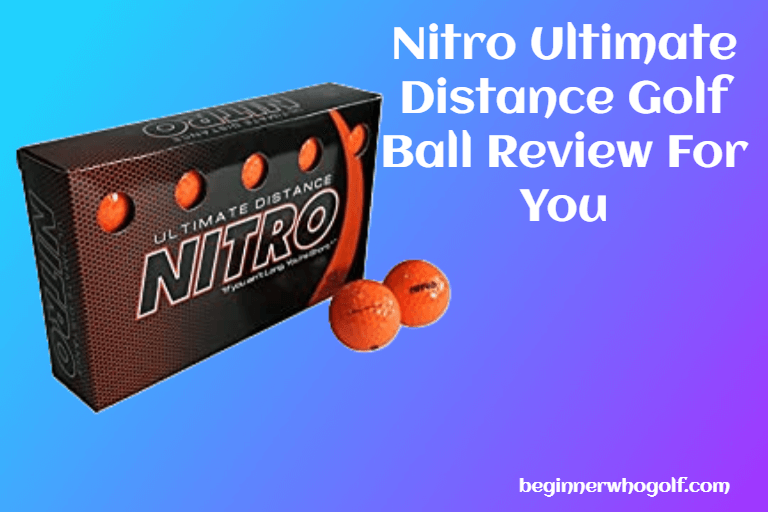 GameChanger Nitro Ultimate Distance Golf Ball Review
