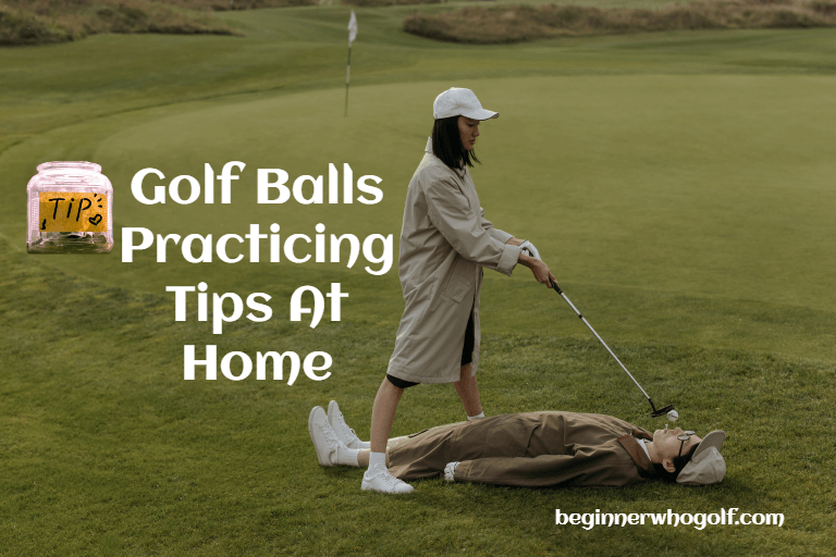 Swing Away Home Golf Ball Practice Tips