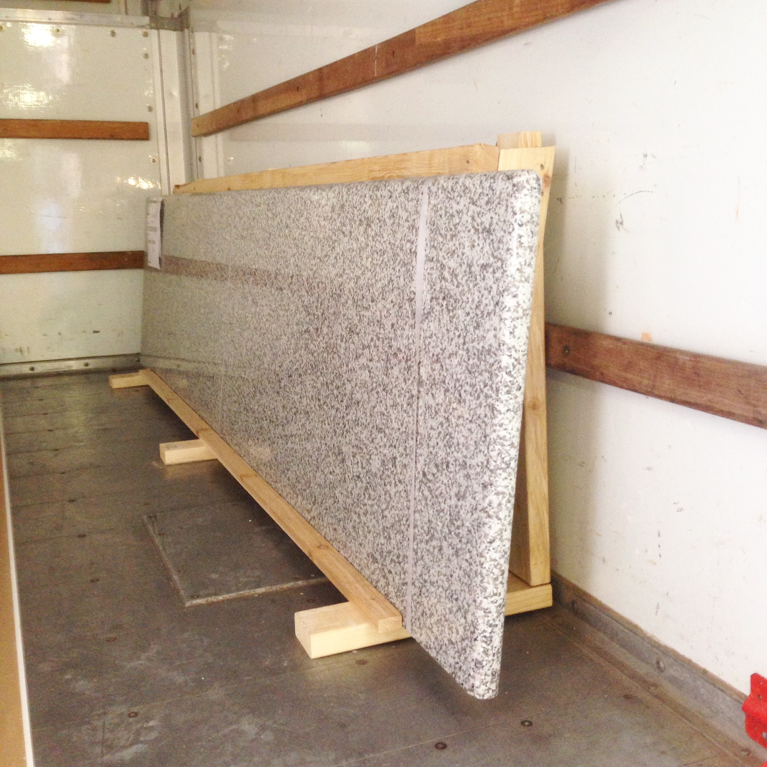 How We DIY'd Our Way to Real Granite Countertops Beginning in the Middle