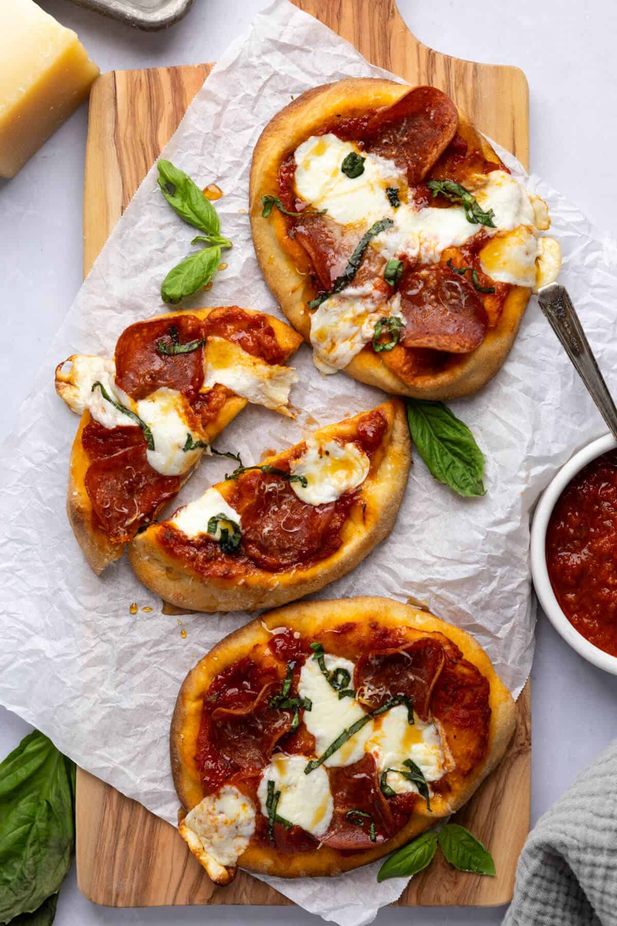 Quick and Easy Pepperoni Flatbread Pizza Begin With Balance