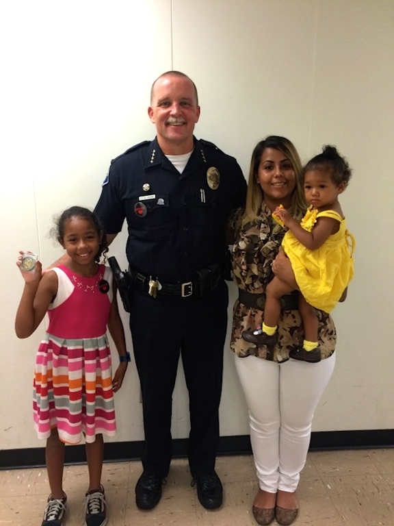 Behind the Badge Girl, 9, creates campaign to combat hate, shares ‘I
