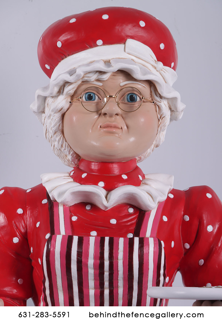 Mrs. Claus Life Size Christmas Statue Mrs. Claus Life Size Christmas