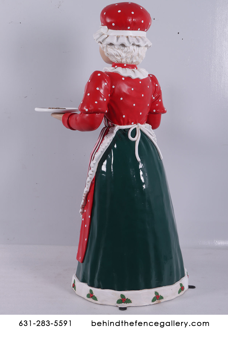 Mrs. Claus Life Size Christmas Statue Mrs. Claus Life Size Christmas