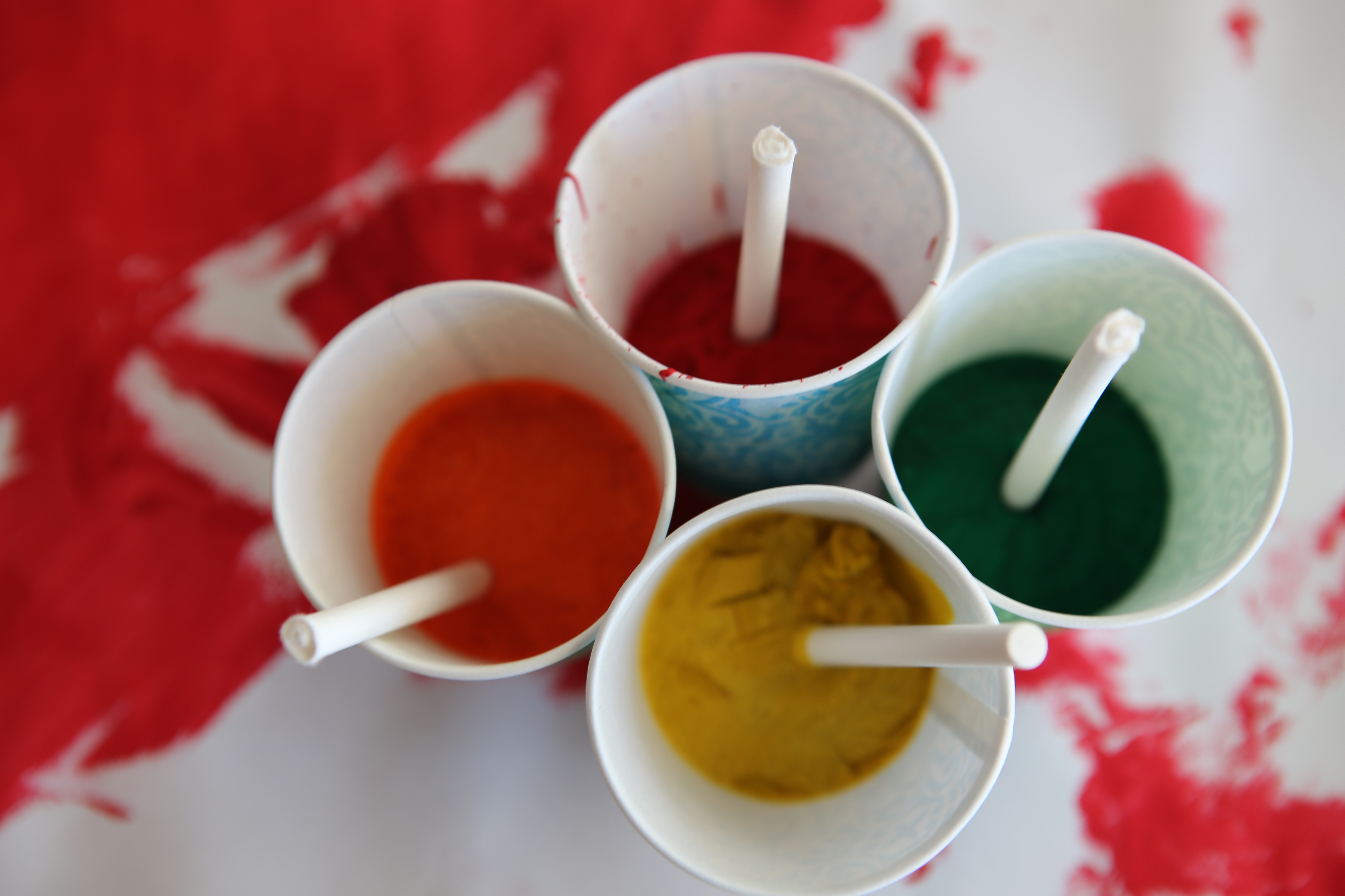 77. Paint Pops Behind the Olive Tree