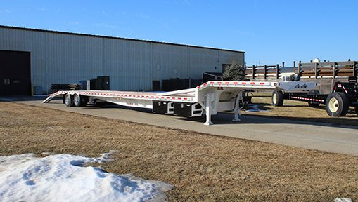 LowProfile Over the Road StepDeck Semi Behnke Enterprises