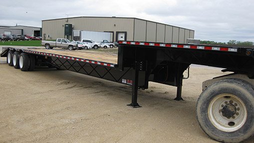 LowProfile Over the Road StepDeck Semi Behnke Enterprises