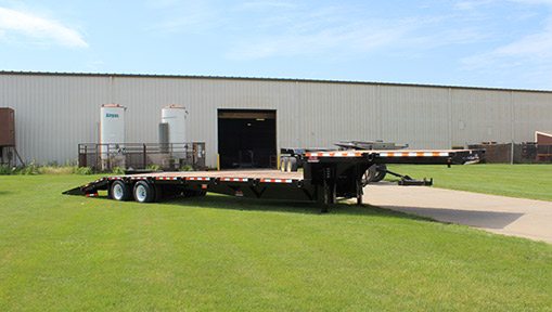 LowProfile Over the Road StepDeck Semi Behnke Enterprises