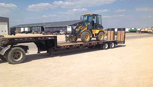 LowProfile Over the Road StepDeck Semi Behnke Enterprises