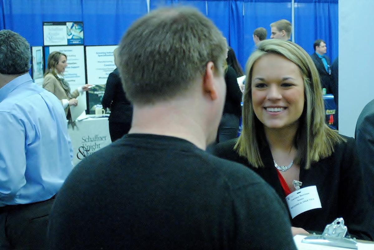 Nearly 150 Companies Attend Penn State Behrend Career Fair Penn State