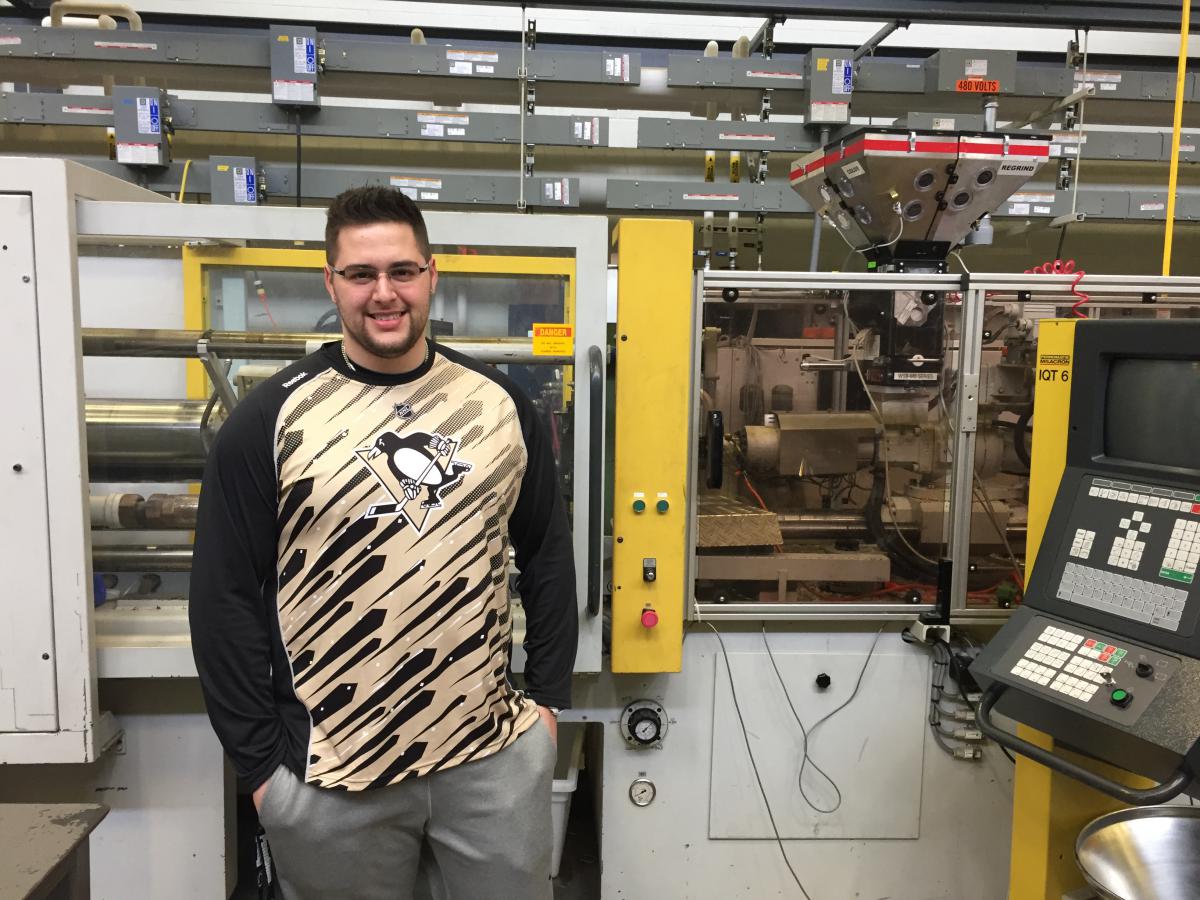Plastics Engineering Technology Student Produces a Winning Video Penn
