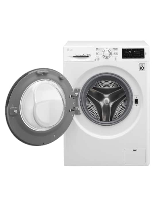 LG 7Kg White Front Load Washing Machine Online Shopping Site for