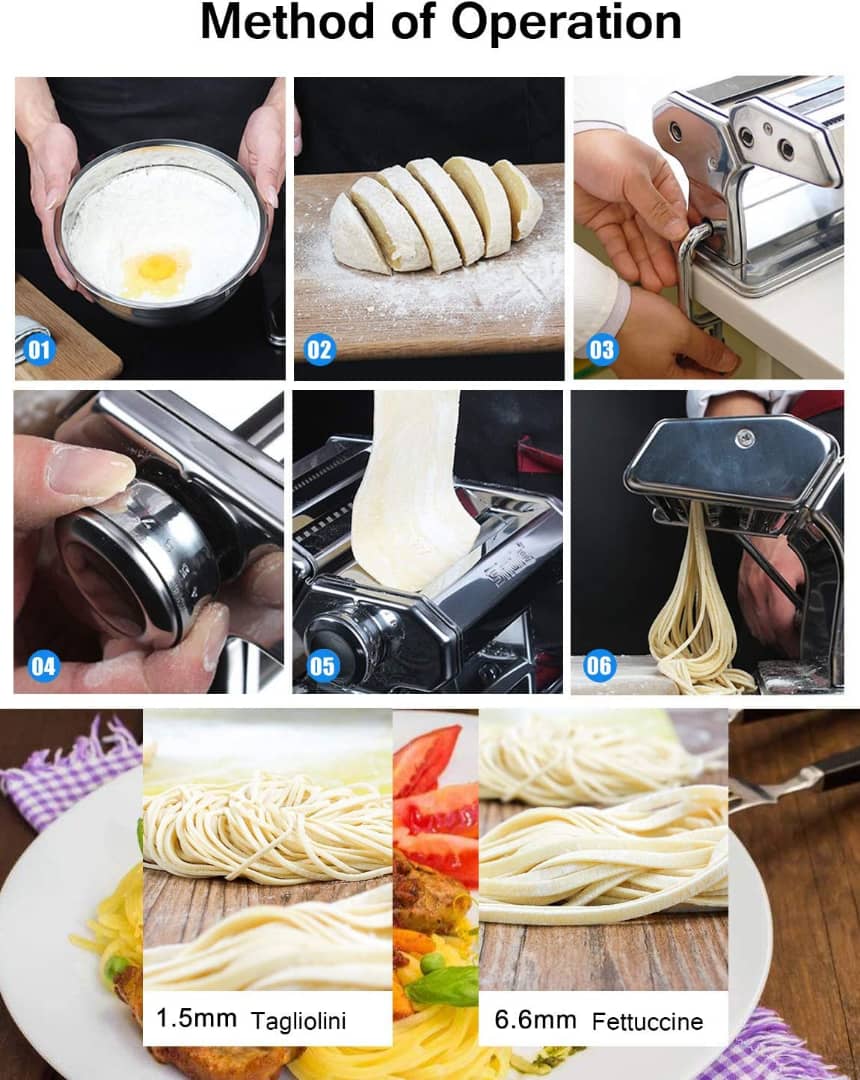 Shule Manual Pasta Maker Beihasara