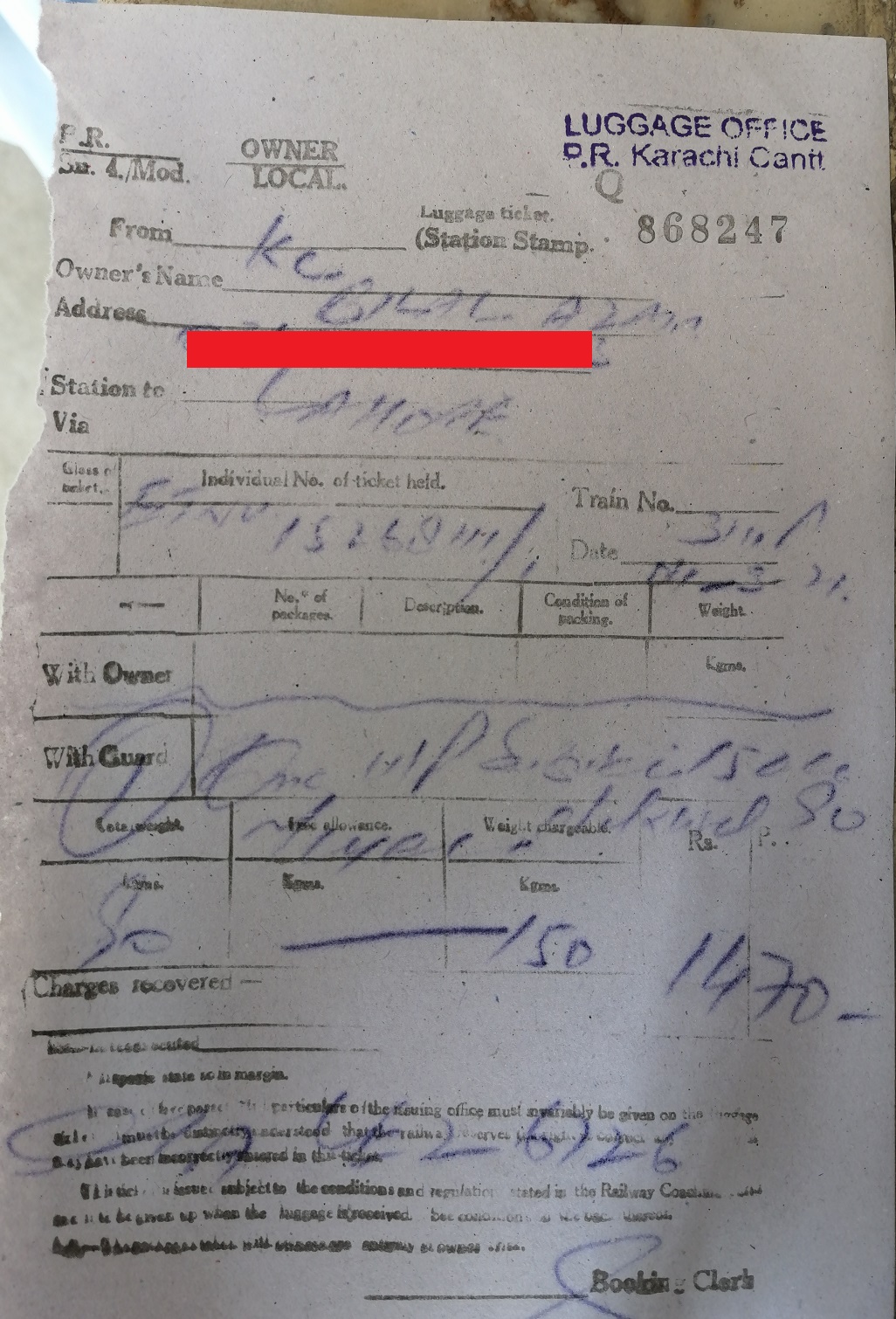 How to parcel and ship your motorbike on Train in Pakistan