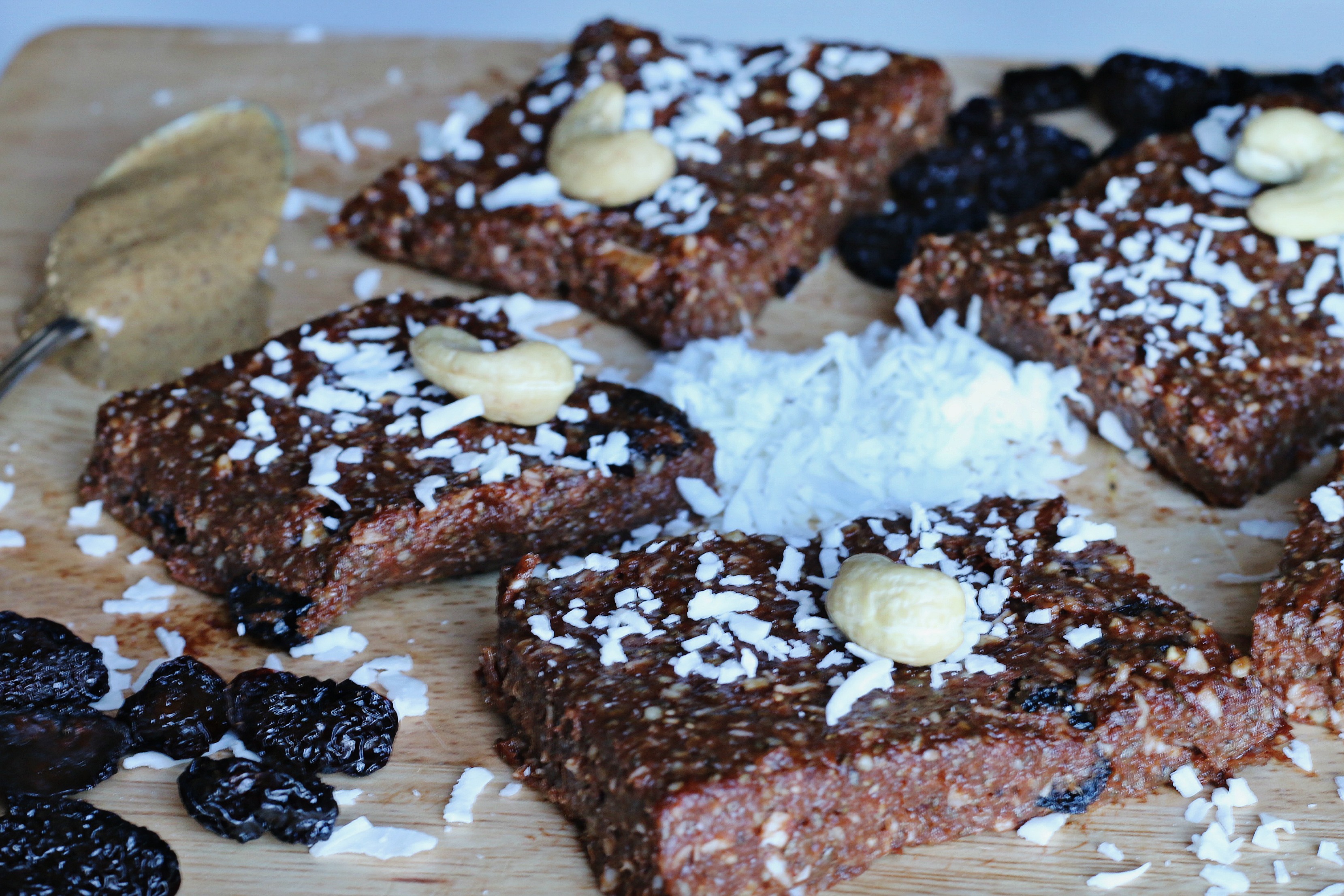 Cherry Chocolate Energy Bars BeingBrigid