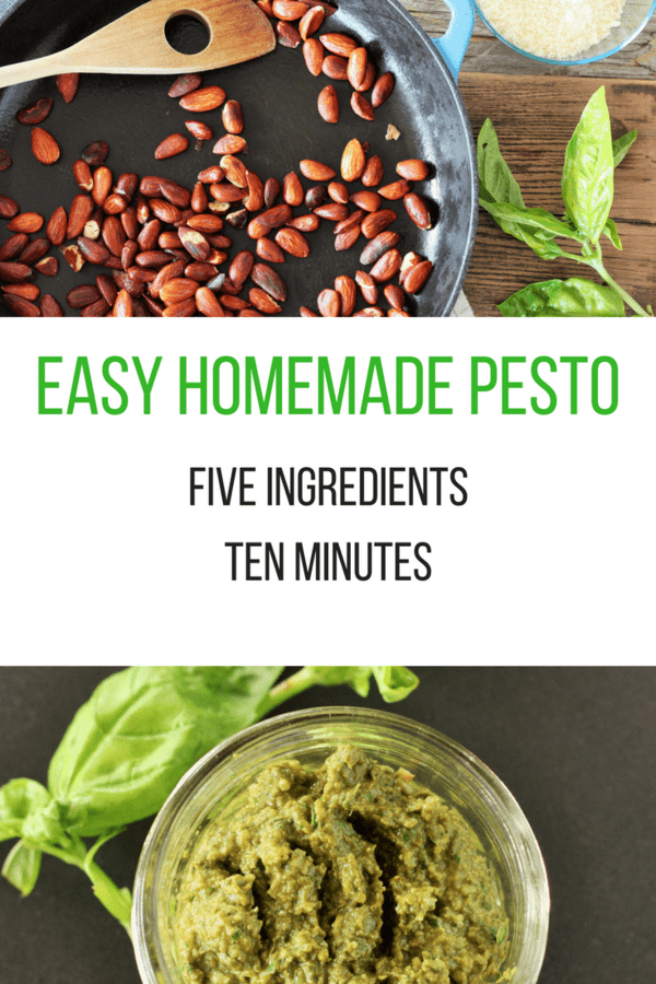 Homemade Pesto How to Make Easy Pesto With Five Ingredients