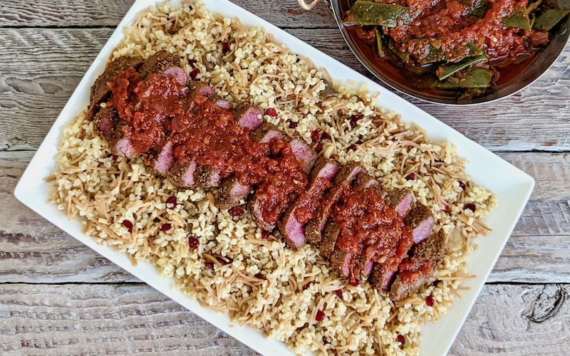 SpiceRubbed Lamb Backstrap Be Inspired Food Wine Travel