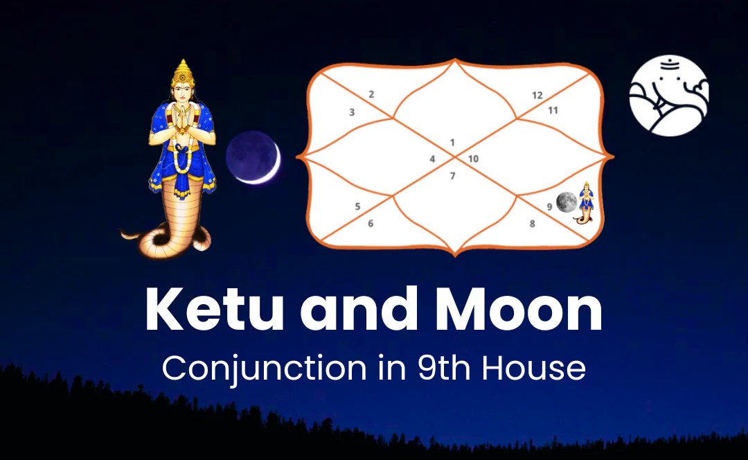 Ketu and Moon Conjunction in 9th House Bejan Daruwalla