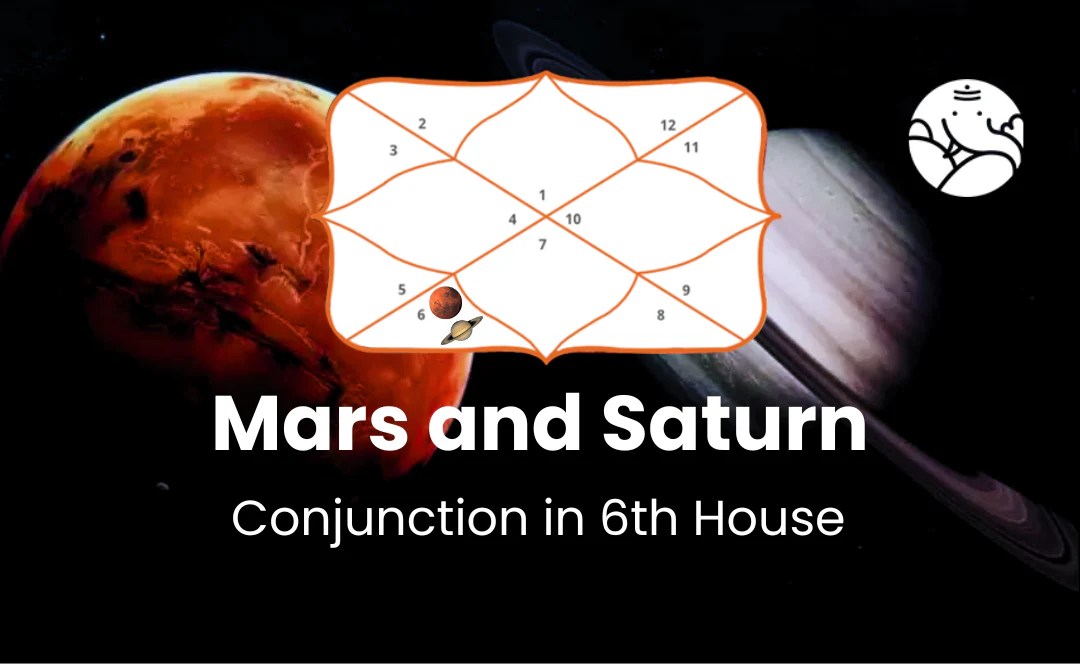 Mars and Saturn Conjunction in 6th House Bejan Daruwalla
