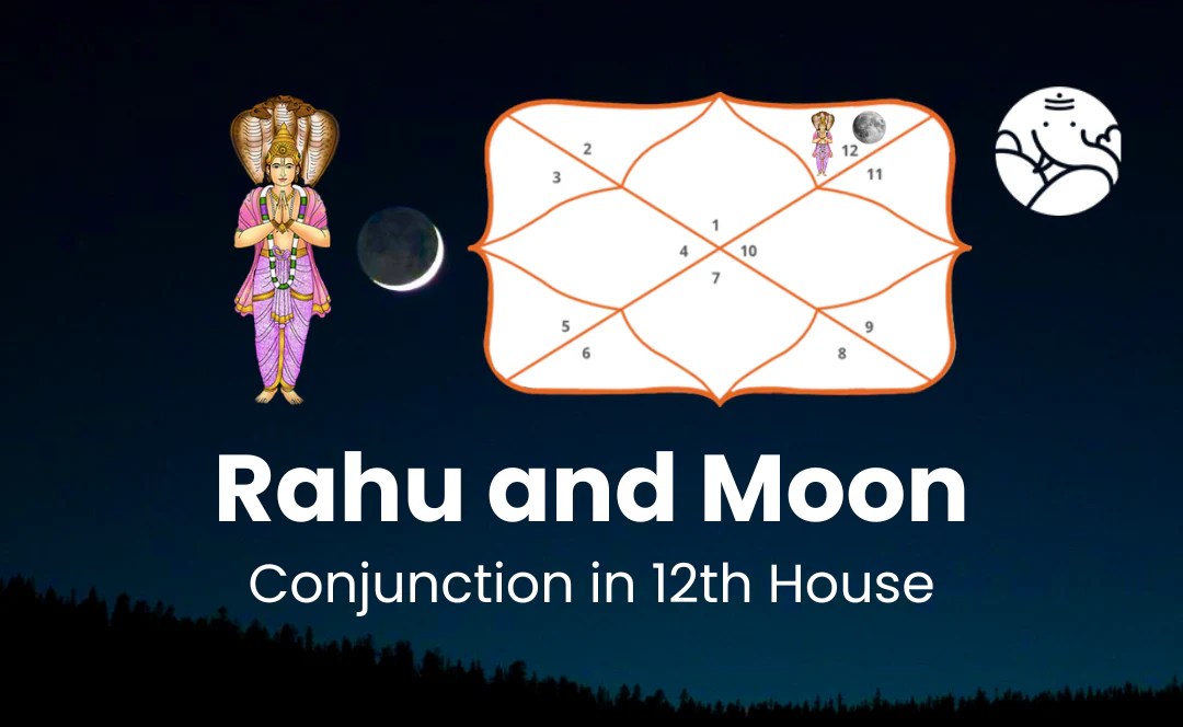 Rahu and Moon Conjunction in 12th House Bejan Daruwalla