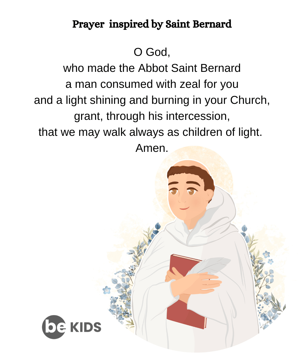 Saint Bernard of Clairvaux BeKids