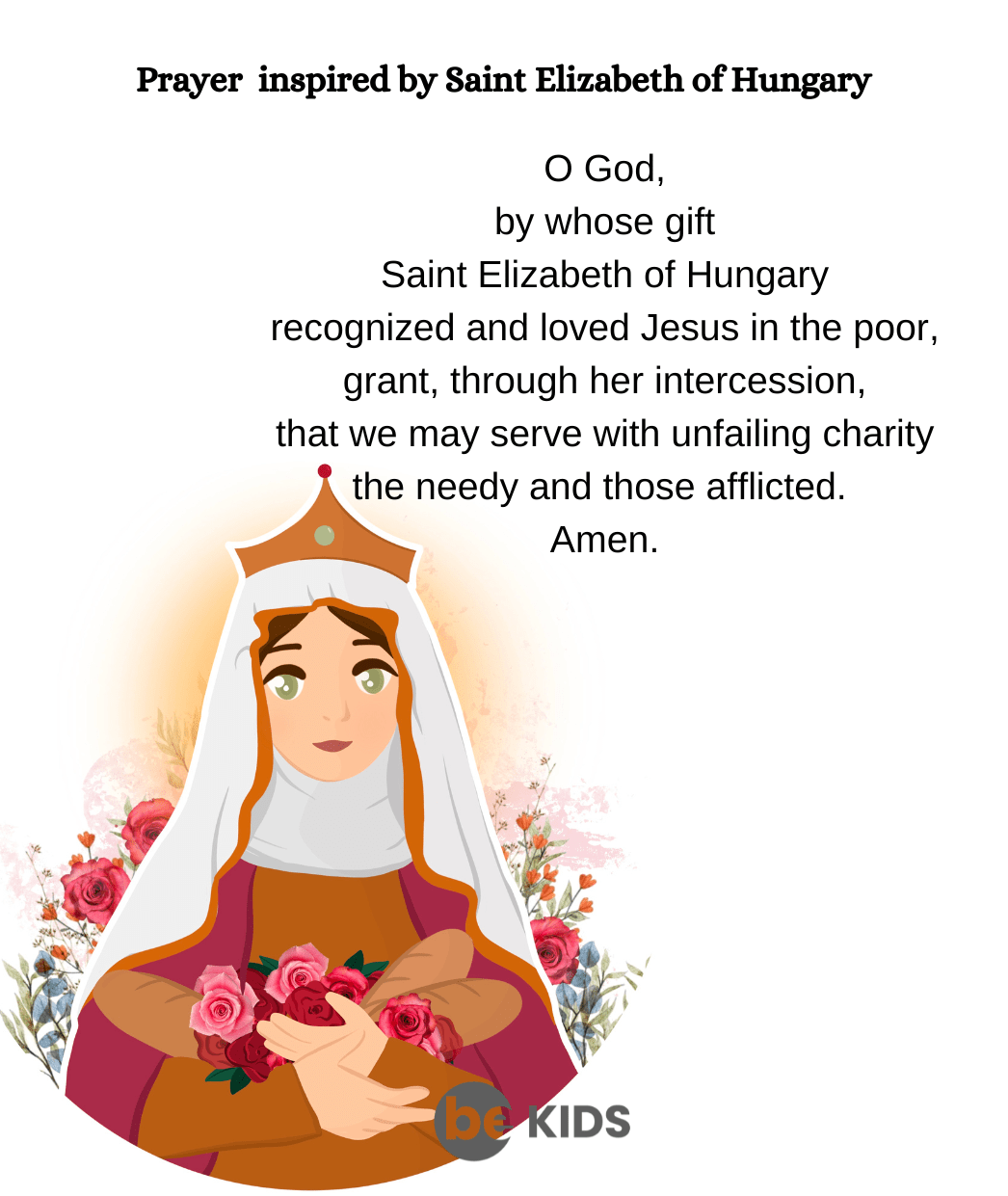 Saint Elizabeth of Hungary BeKids