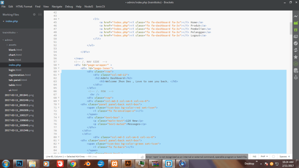 Tutorial Membuat Toko Online Dengan PHP dan Mysqli