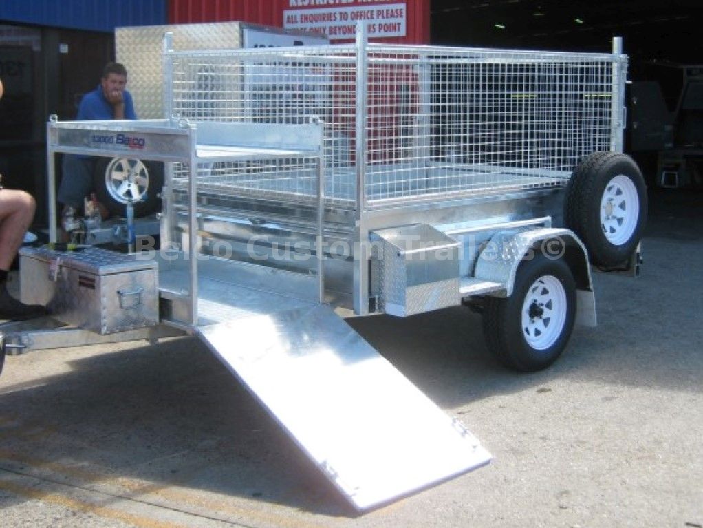 Custom Made Lawn Mower Trailers for Sale in Brisbane