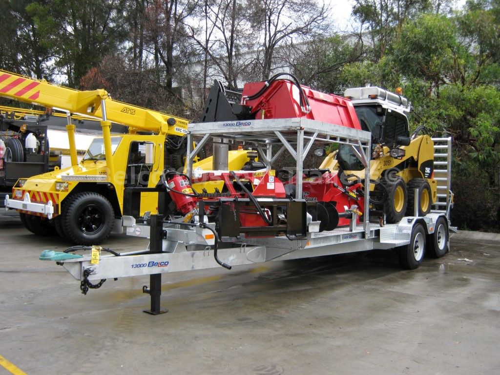 Bobcat & Excavator Trailers for Sale in Brisbane Built tough by Belco™
