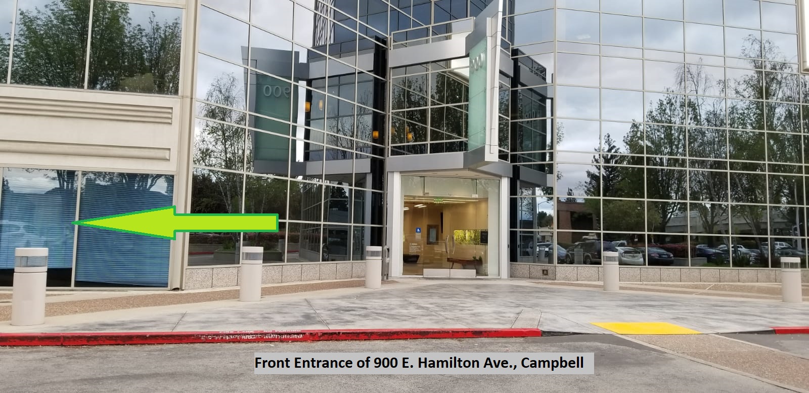 Direction to the venue on 900 E. Hamilton Ave., Campbell, CA