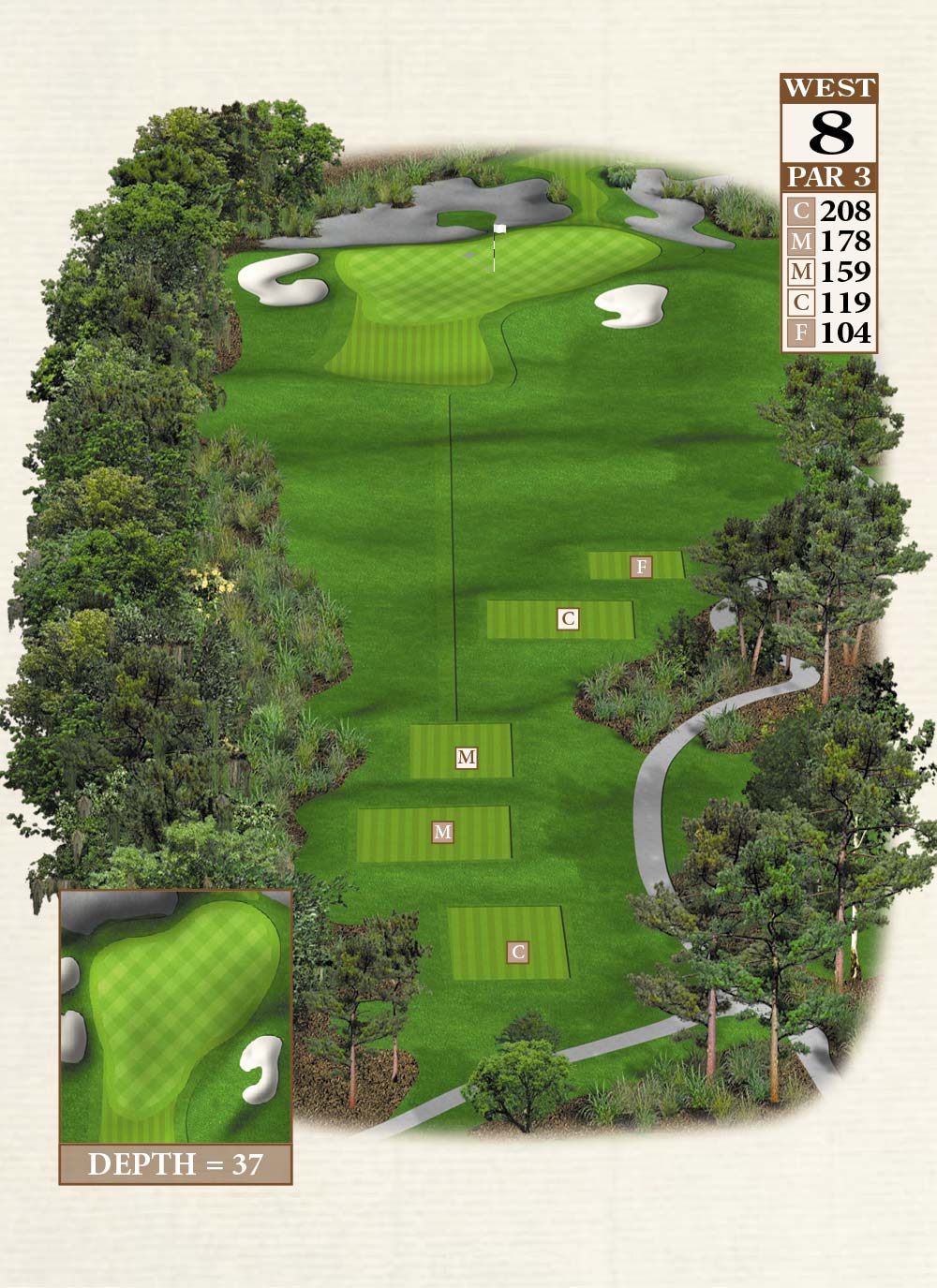 West Course Belfair 1811