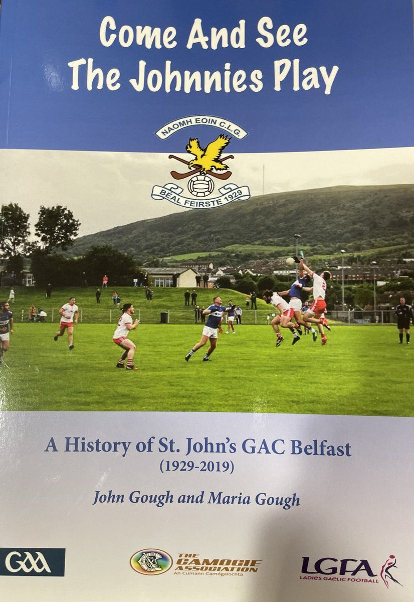 Gaelic Games History of St John's GAC book launched at Corrigan Park
