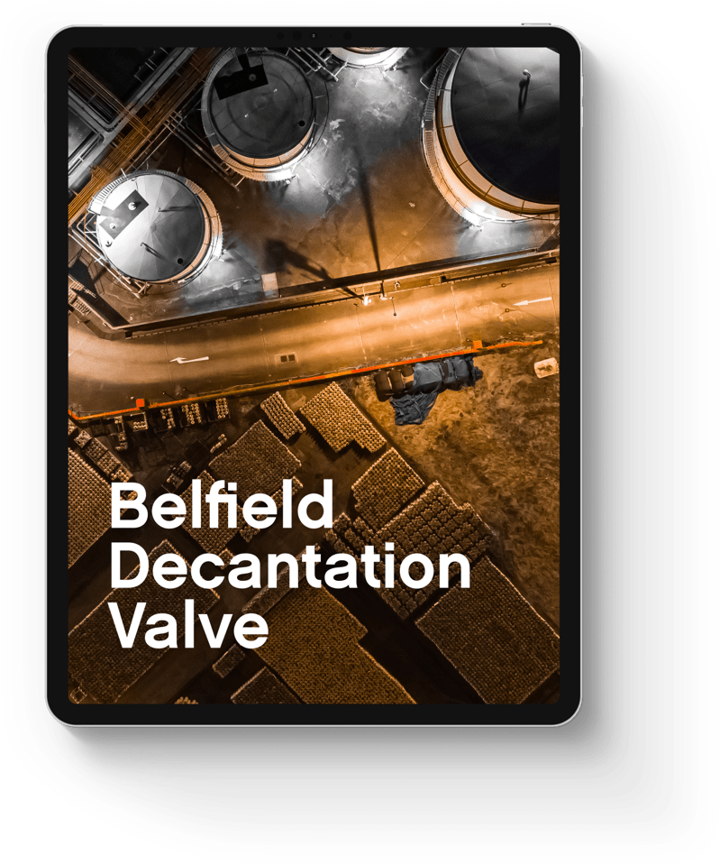 Belfield Valve Decants a Variety of Liquids at different gravities