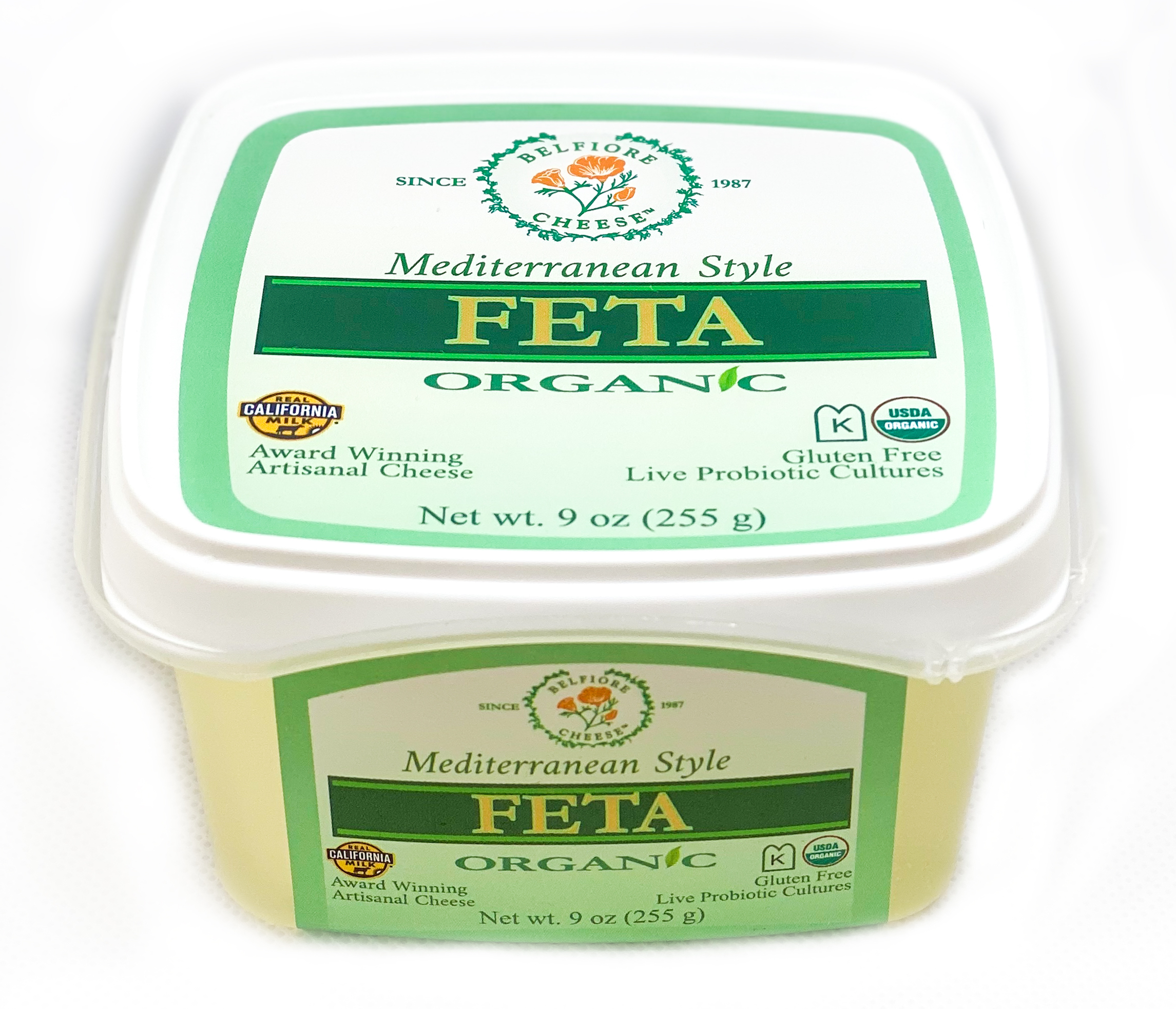 Organic Feta Belfiore Cheese